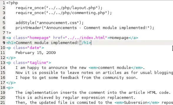 Article fragment