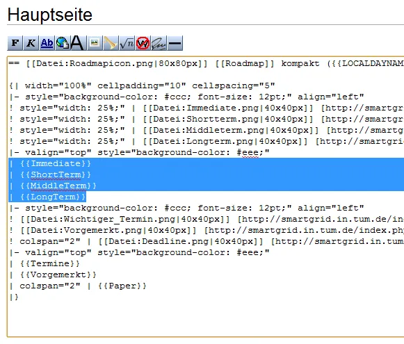 Editor illustration from Managing Our Team Roadmap with MediaWiki